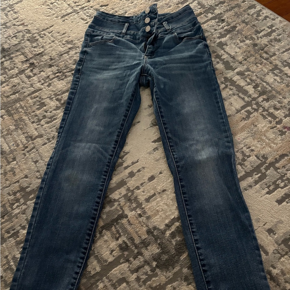 Garage High Rise Women Jeans - Dark Blue